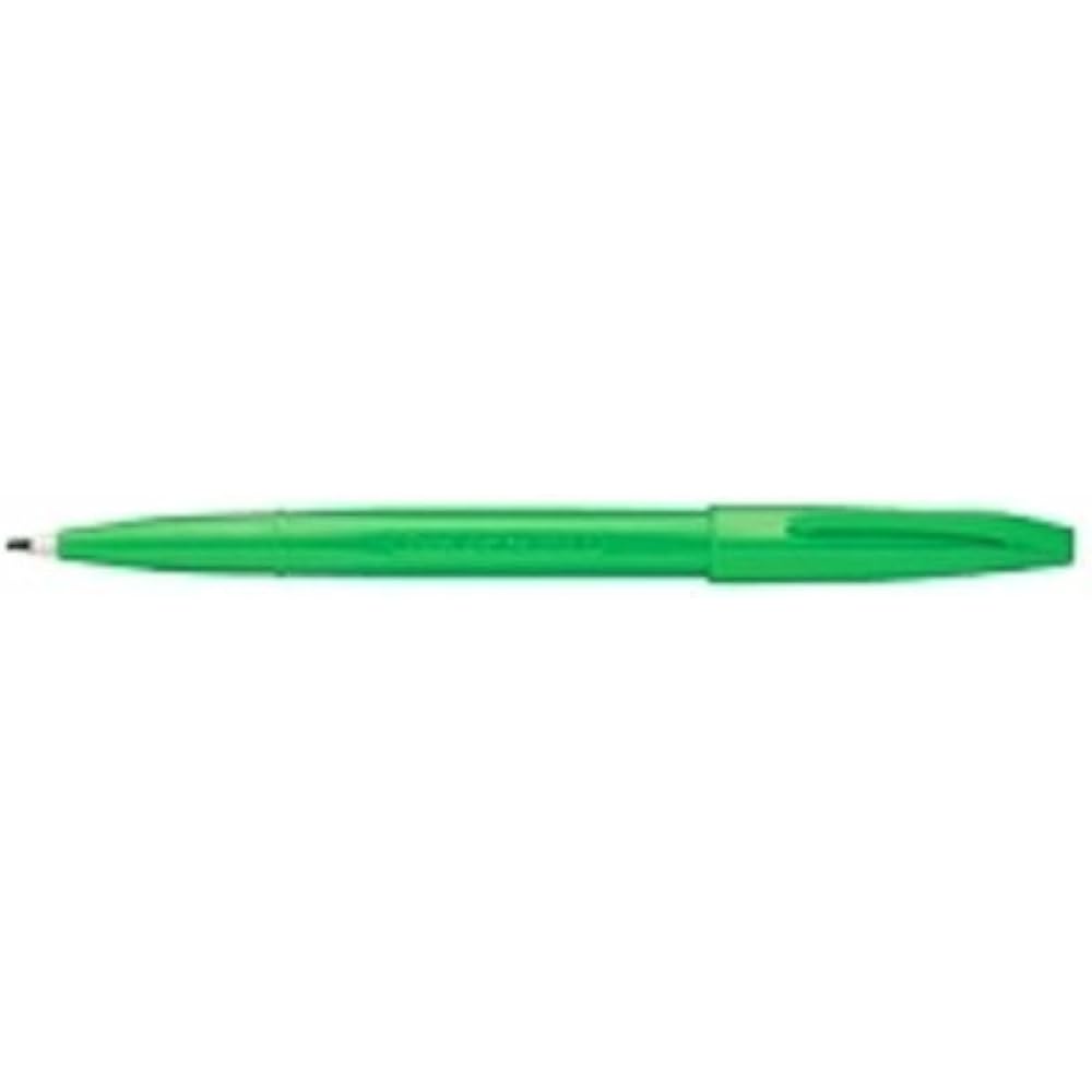 Pentel Sign Pens, Green, Set of 3