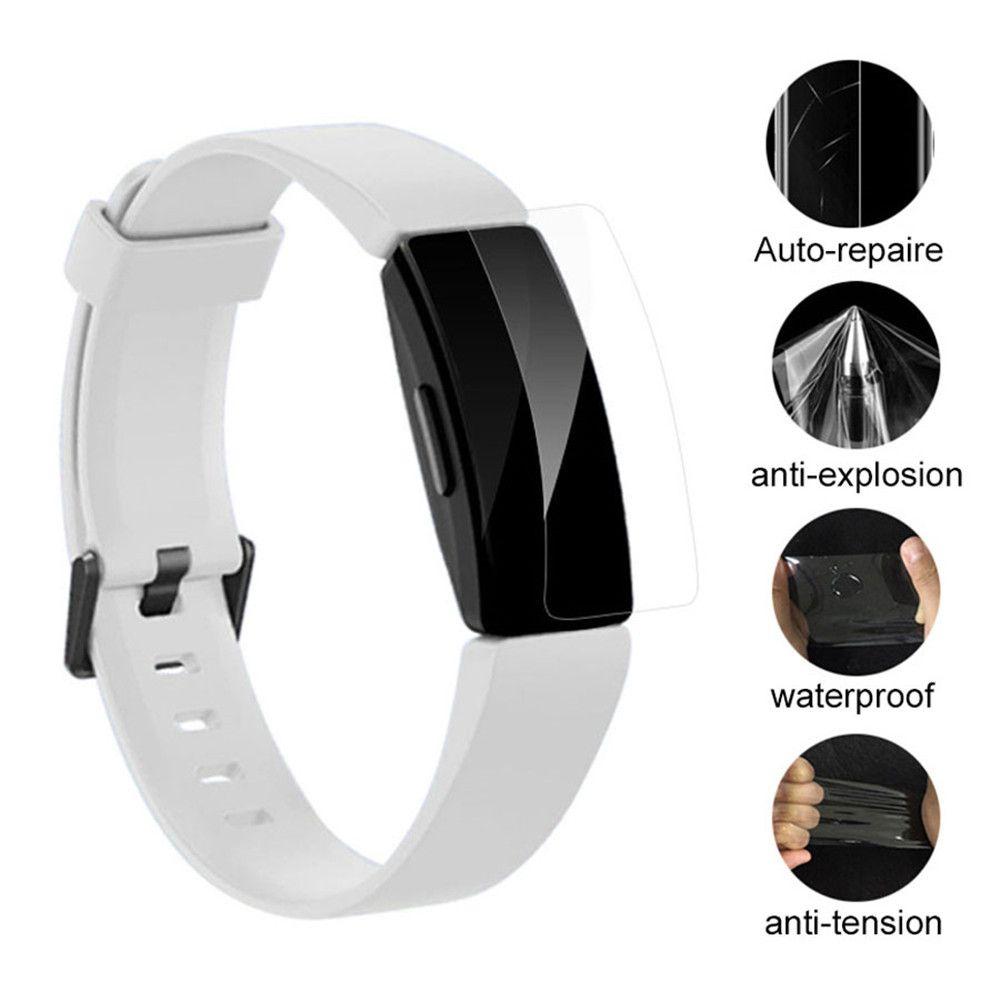 Protective Case 2.5D Curved Screen Protector For Fitbit Inspire/Inspire HR Hydrogel Film Full Cover