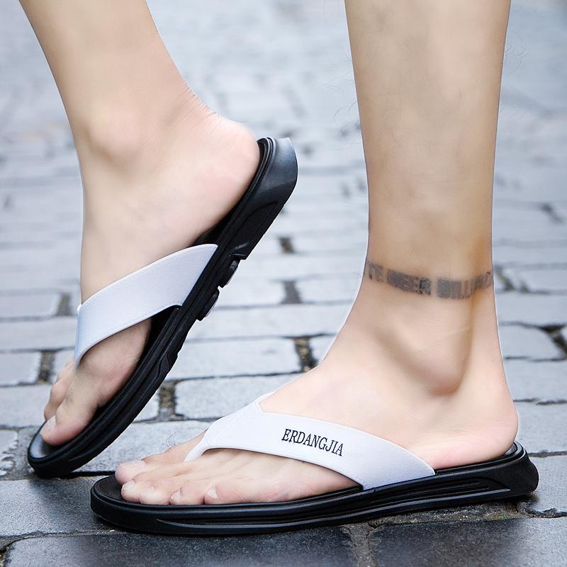 39-45 Summer Men's Flip-flop Sandals Men's Flip-flops Beach Shoes Men's Non-slip Slippers