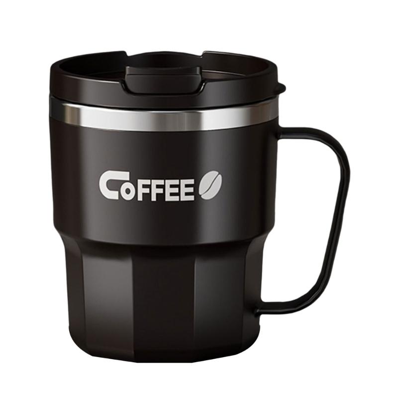 Double Wall Insulated Stainless Steel Coffee Cup Keep Beverages Warm Ideal for Students Office and Outdoor Use
