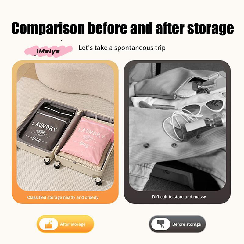 M-Portable Oxford Waterproof Laundry Bag Dirty Clothes Storage Pouch for Swimming Fitness And Beach - Travel Clothes Organizer