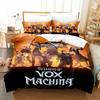 New Legend of Vox Machina Game Bedding Set Printed Bed Set With Pillowcase Bed Duvet Cover Soft Queen King Size Bedclothes Home