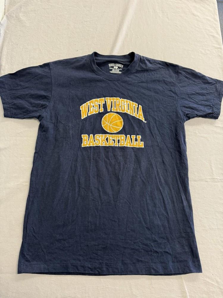 VTG WVU Basketball T-shirt West Virginia Mountaineers - L Unisex T-Shirt XXXXL