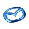 Car Styling ABS Car Steering Wheel Center Sticker For Mazda CX4 CX5 3 Axela 6 Atenza Emblem Badge Decal Decoration Accessories h4