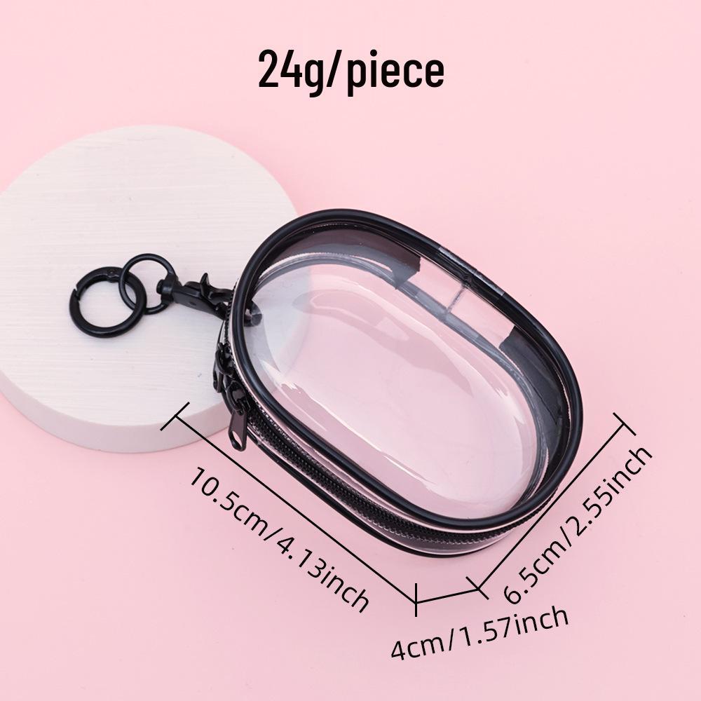 Transparent Cable & Earphone Organizer: Portable Mini Storage & Protective Case