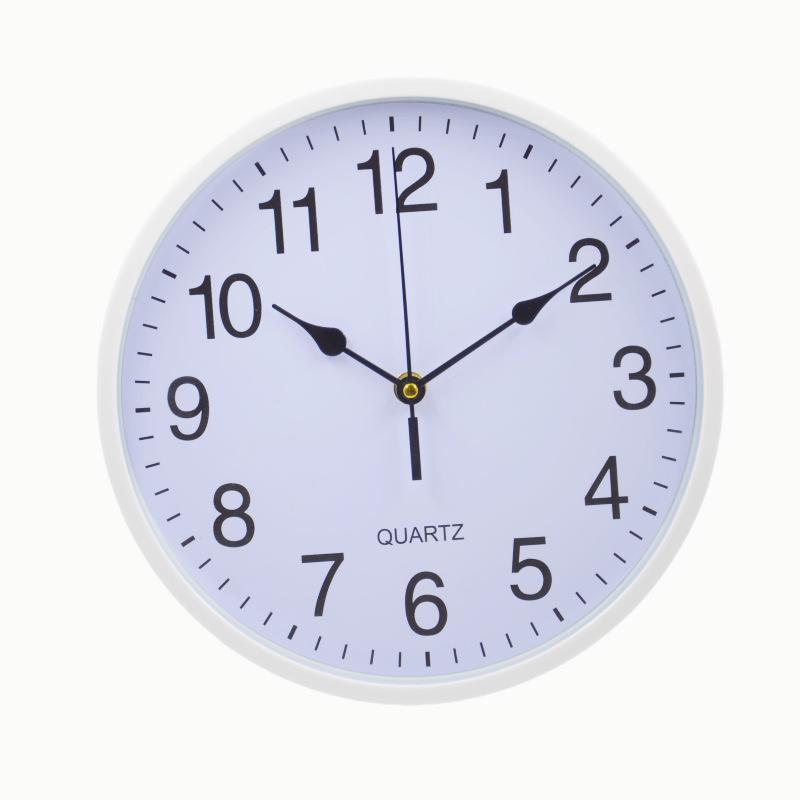 10-Inch clock, wall clock, living room home fashion silent clock, modern wall-mounted light luxury simple wall watch clock batch