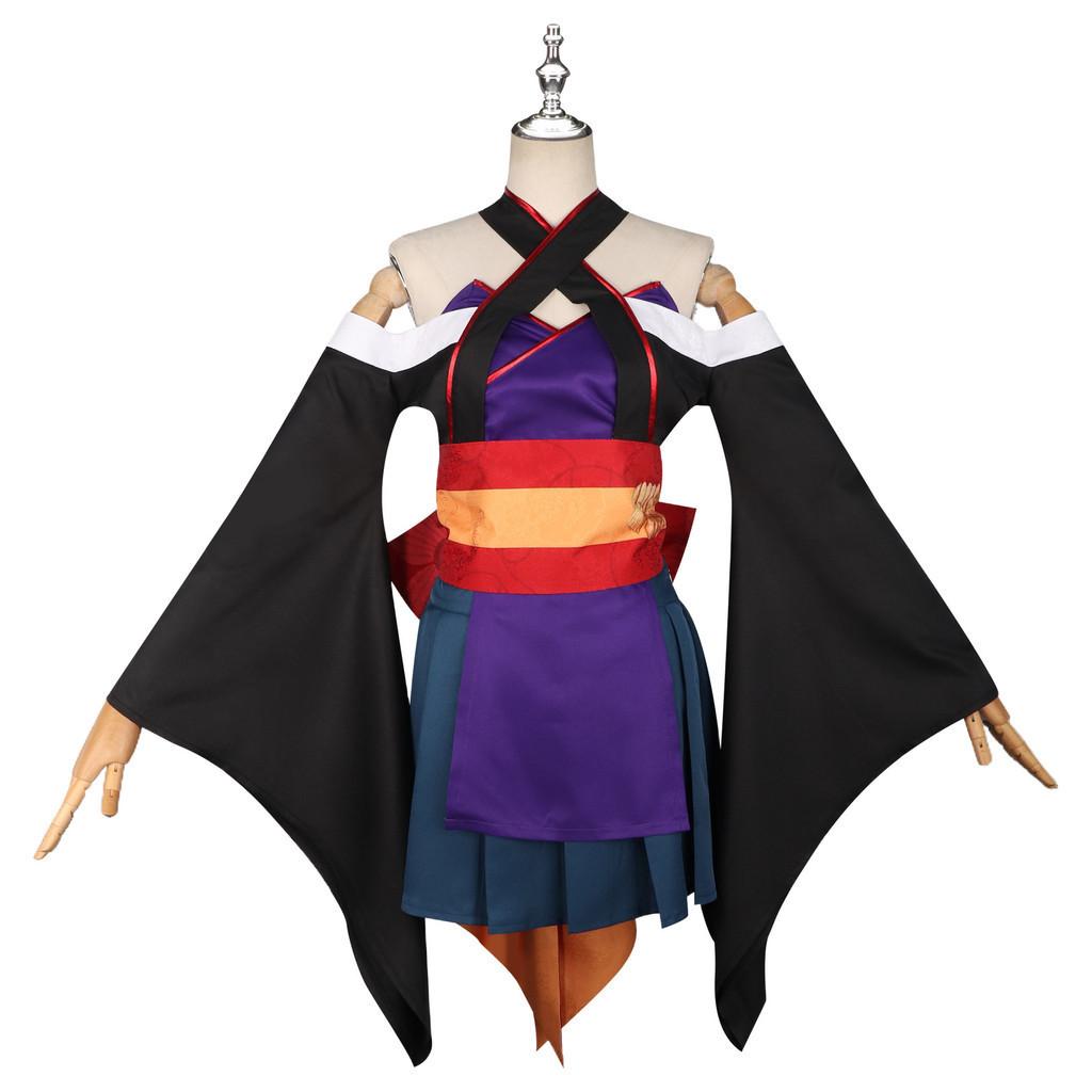 Elegant Cosplay Set With Headpiece For Anime Theme Conventions