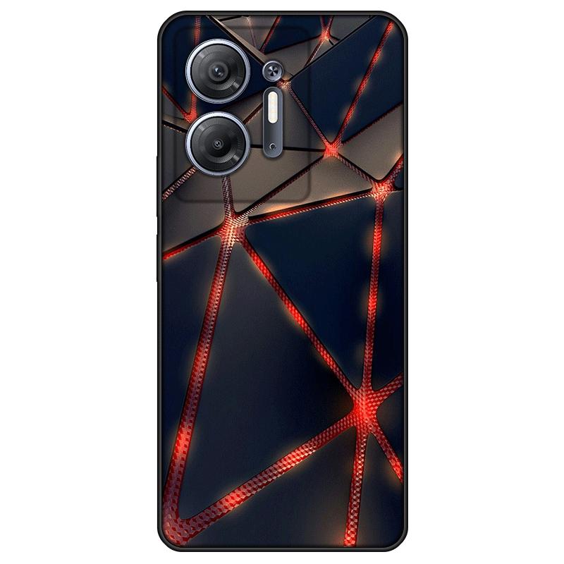For Infinix Hot 30 5G Casing TPU Painted Back Cover Infinix Hot 30 5G Soft Silicone Case