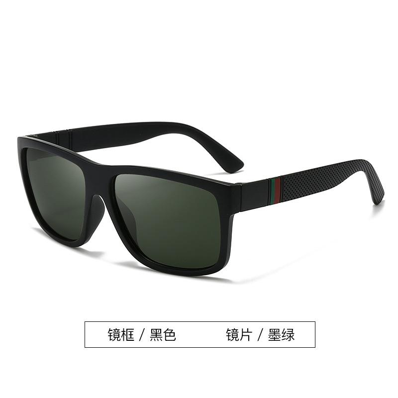 Cross Border New Sunglasses Men's Square Driving Glasses Sports Sunscreen European American Women's Polarized Factory Wholesale