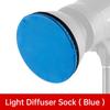 Soft Light Diffuser Sock 7" 180mm 6 Colors Cloth Filter for Bowens Mount Standard Reflector Diffuser Shade Dish Honeycomb Grid