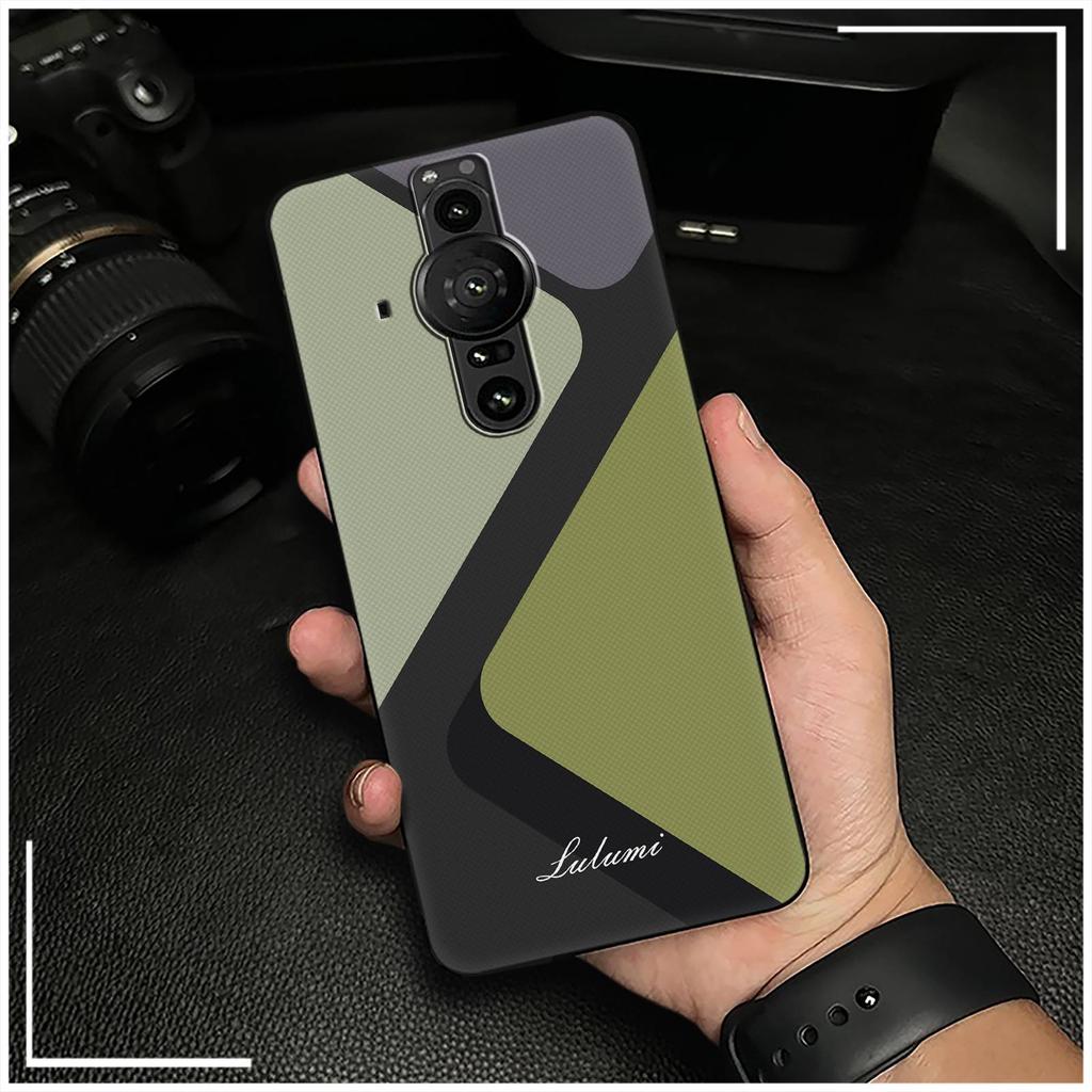 Waterproof Graffiti Phone Case For Sony Xperia Pro-I Back Cover Phone Pouch Anti-knock Soft Case Cute TPU Shockproof