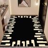 Luxury Leather Entrance Mat: Wash-Free, Wipeable Door Mat for Home and Porch