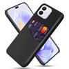 For Honor X60i 5G Case Cloth Texture PU Leather Hard PC Card Slot Phone Cover