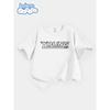 Baleno Kids Boys' Short-Sleeve T-Shirt Summer Children's White Pure Cotton Half-Sleeve Thin Sports Clothing for Older Kids