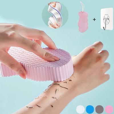 Magic Sponge Children Bath Sponge Body Dead Skin Remover Exfoliating Massager Cleaning Shower Brush Exfoliante