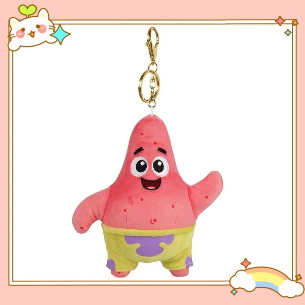 8inch/4inch  SpongeBob Patrick Star Gary Squidward Tentacles Plush Dolls Small Pendant Bag Hangings Christmas Birthday Gi