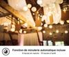 Guirlande lumineuse intérieure - cobus - modèle cozyhome - 5 m - 30 clips photo - led blanc chaud