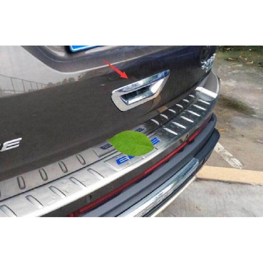 Chrome Fit For Ford Edge 2015- ABS 1PCS Rear Door Trunk Handle Cover Trim