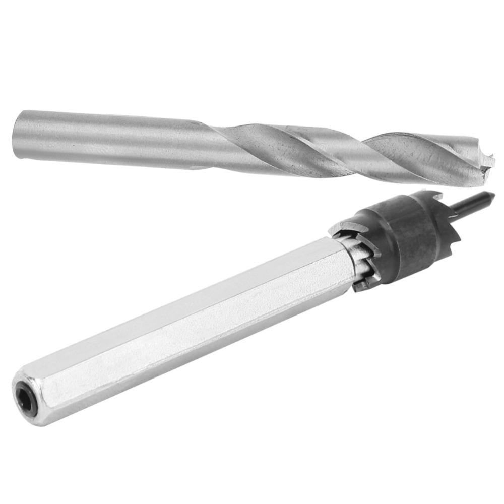 9pcs High Speed Steel Spot Weld Cutter Double Sided Spot-Weld Drill Bits Metal