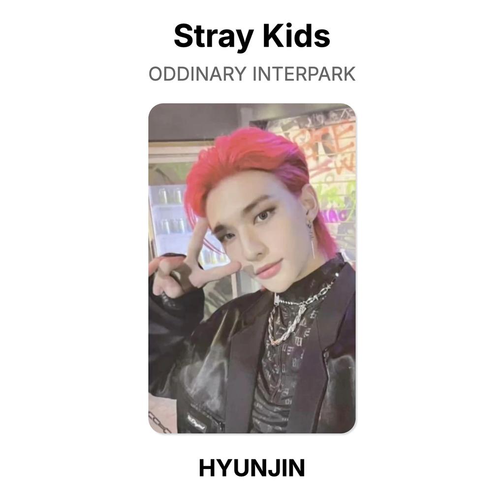 Stray Kids ODDINARY INTERPARK Official Photocard