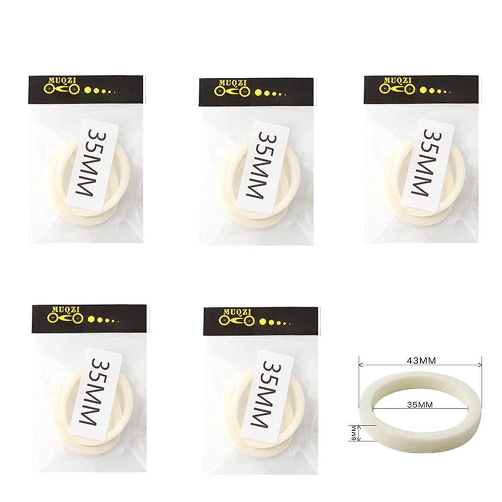 2/4/10PCS MTB Bike For Maintenance Sponge Ring Suspension For Oil Sealed Lubricating Sponge Ring Cycling Accessories