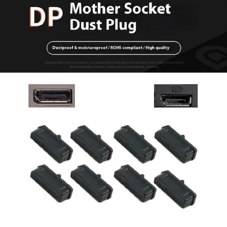 AntiDust Silicone Plugs For DisplayPort DP Port On Desktop Computer Laptop GPU Secure Easy Installs