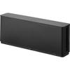[Yamazaki] Power Cord Storage Slim Black, 10992Includes Gypsum Board Pins & Wood Screws.W32.2 X D6.1 X H13.8cm.Floating Storage, Cord