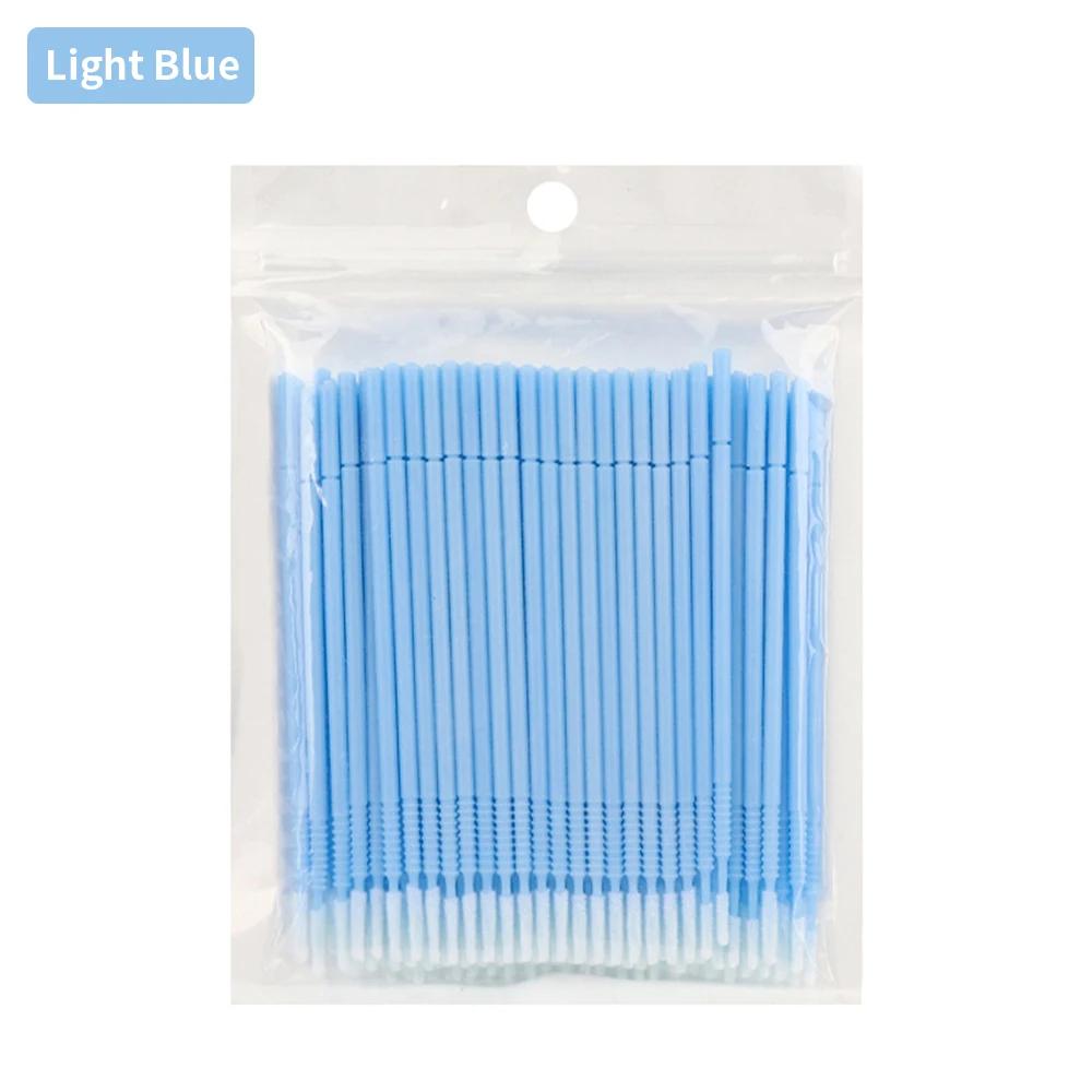 Microbrush Eyelash Makeup Brush Eyelash Extension Accessories Lash Supplies Microbrush for Eyelashes Disposable Eyelash Brushes