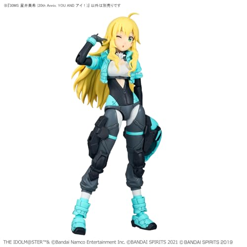 BANDAI SPIRITS 30MS THE IDOLM@STER Miki Hoshii (20th Anniv. YOU AND I!) Pre-Colored Plastic Model