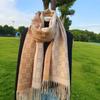G Letter Women's Autumn/Winter Korean-Style Versatile Imitation Cashmere Scarf & Shawl