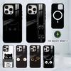 Cats Phone Phone Case For iPhone17,16,15,14,13,12,11 Plus,Pro Magnetic For Magsafe Wireless Charging