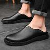 Äkta Läder Herrskor Mode Herr Casual Skor Business Herr Loafers Körskor Mjuka Läder Flats Bekväma Mockasiner