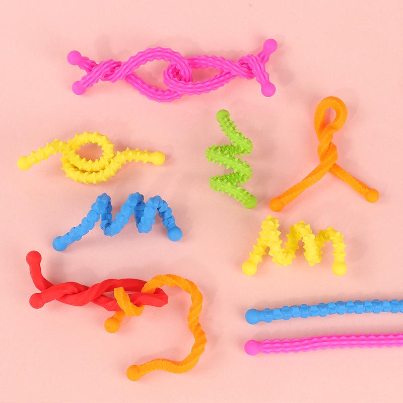 Cross-Border Sensory Fidget Toy: Silicone Stress Relief Wristband for All Ages