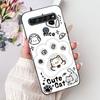 2020 For LG K41S LM-K410 Cover For LG K51S Case LM-K510 Luxury Butterfly Love Cute Cat Cool Handsome Lion Painted Black Silicone