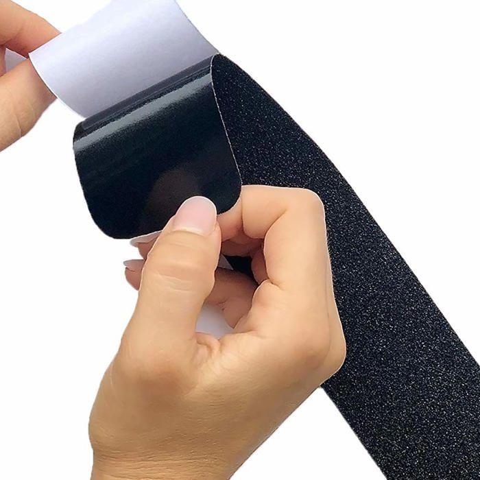 Ruban Antidérapant - ONTWIE - Grip - 8 Bandes - Adhésif Fort - Intérieur/extérieur