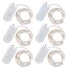 Copper Wire LED String Fairy Lights - Battery 2032 Powered for Cake & Flower Decorations