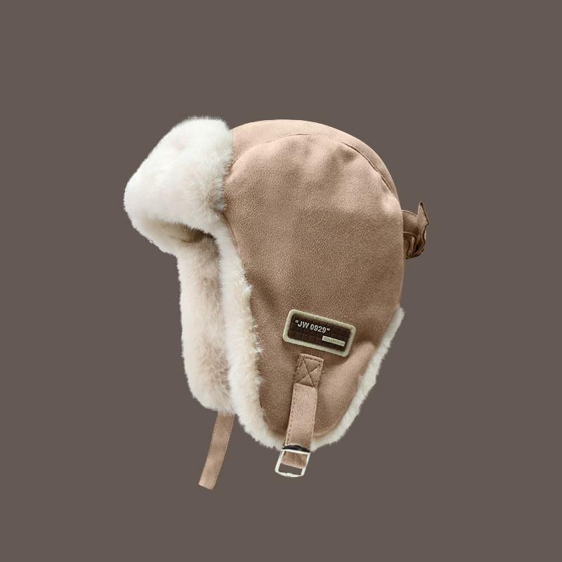 Retro Zimowa Czapka Lei Feng: Unisex Ocieplana, Mrozoodporna, Ciepła Ochrona Uszu Rowerzysty