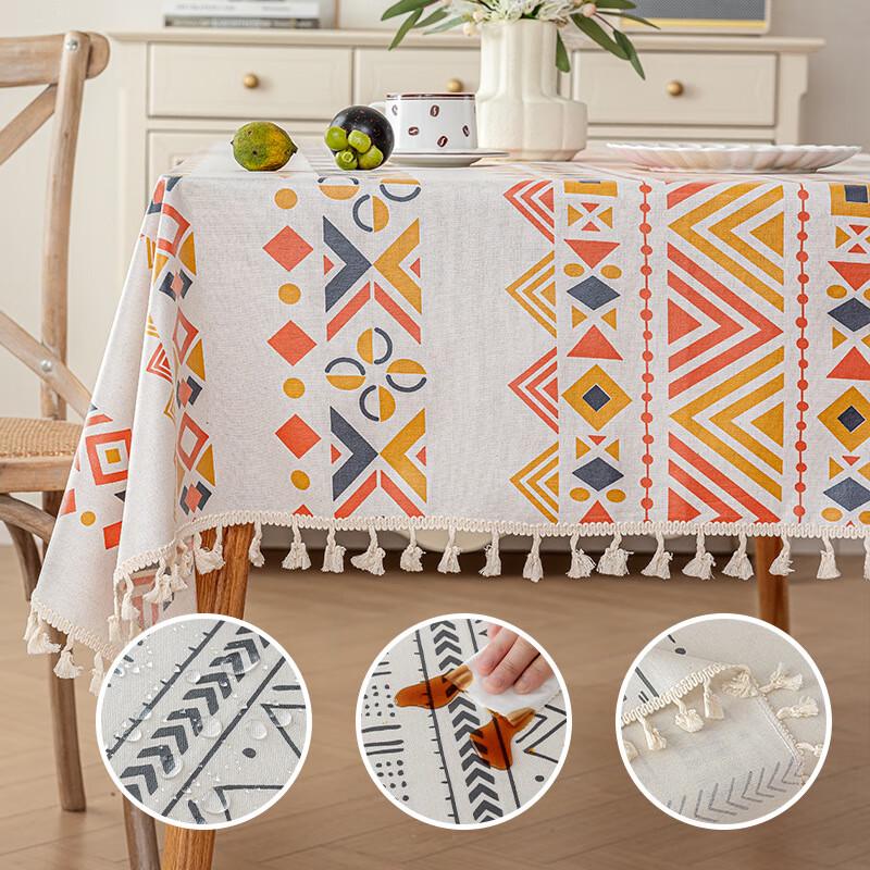 Chang Baosen American Retro Waterproof Tablecloth