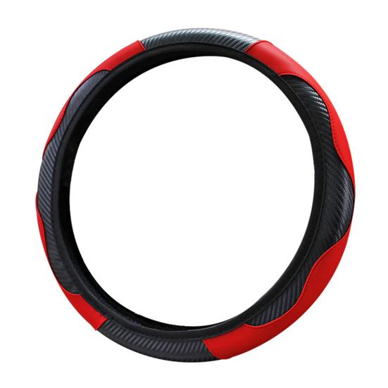 

Практичный автомобильный чехол на руль, декоративная нескользящая плотная строчка