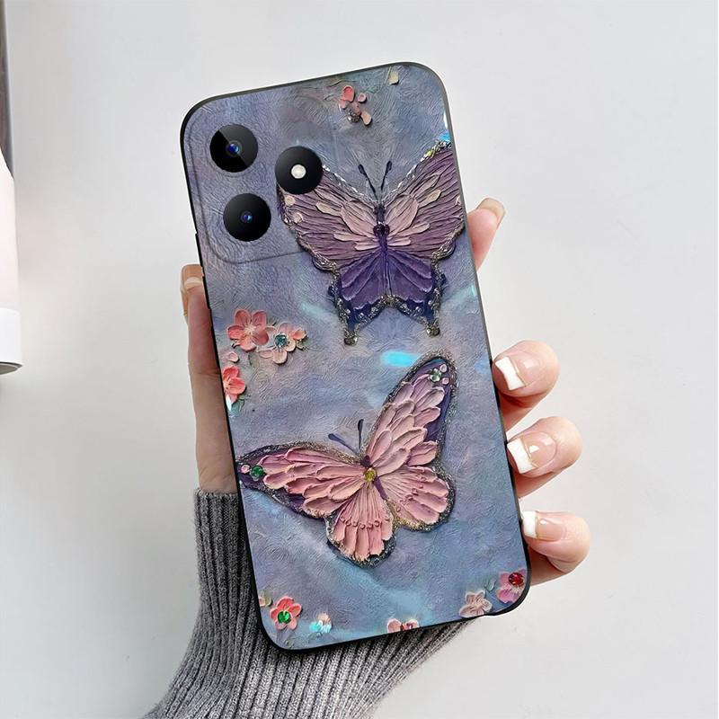 For Realme Note 50 Case Soft TPU Silicone Back Cover For Realme Note 50 Phone Cases Realme Note50 6.74" Protective Fashion Coque