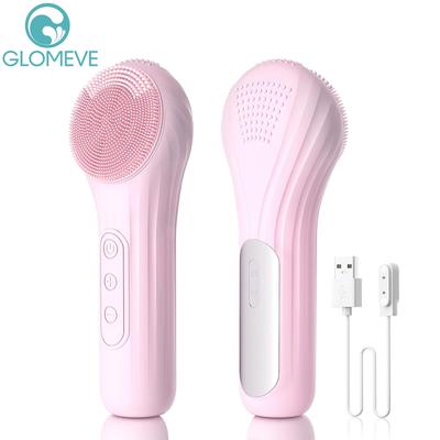 Sonic Wasserdichte Gesichtsreinigungsbürste Wiederaufladbarer Scrubber Peeling Vibrierender Tiefenreiniger Gesichtsreiniger Hautpflege-Tool