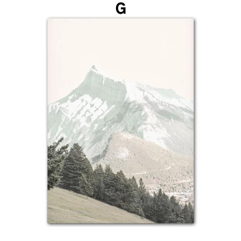 Pintura em Tela Arte de Parede Castelo de Londres Colina Verde Flor Amarela Pôsteres e Impressões Nórdicos Imagens de Parede Para Decoração de Sala de Estar