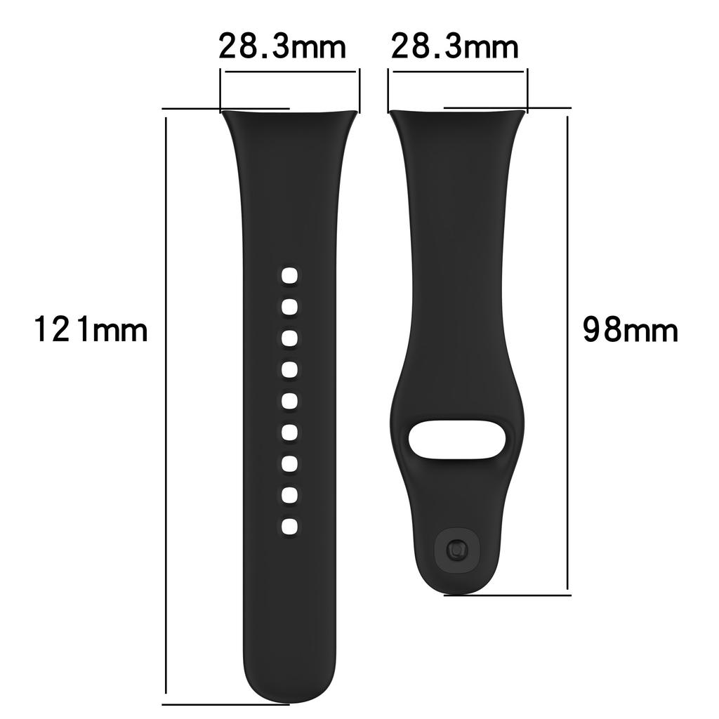 Originálny remienok pre Redmi Watch 3 Silikónový náramok Náramok Remienok na hodinky Pásik pre inteligentné hodinky