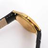 Used Operation BURBERRY Watch Gold Dial Round Men's 3369