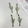 Artificial Simulation Flower Fork Flower Branch Fake Flower Plastic Flower Hydrangea Soap Flower Accessories Headgear Mori Corsage