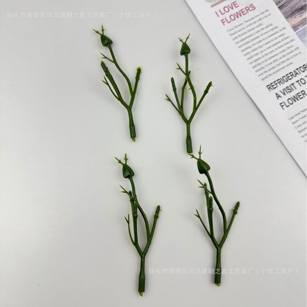 Artificial Simulation Flower Fork Flower Branch Fake Flower Plastic Flower Hydrangea Soap Flower Accessories Headgear Mori Corsage