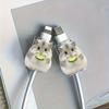 4PCS Cute Hamster Data Cable Protector with Cucumber, Anti-Breakage, Type-C Phone Cable Protector, Beautiful And Durable