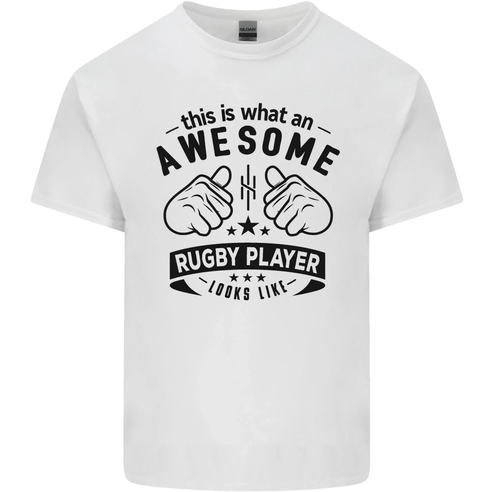 An Awesome Rugby Player Looks Like Union Kids T-Shirt Childrens M