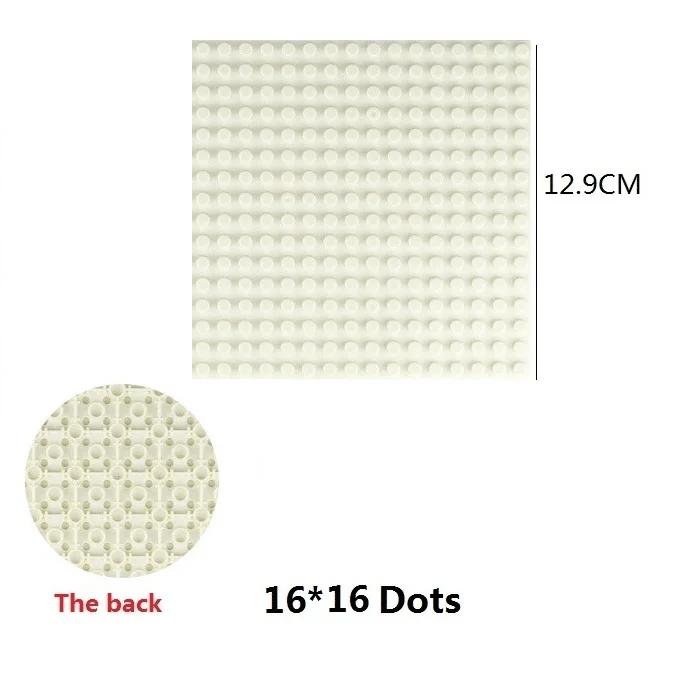 32x32 32x16 Dots Classic Building Blocks Base Plate MOC DIY Plastic Colorful Classic Brick Compatible for City Figures Kids Toy
