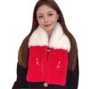 Autumn and Winter New New Scarf Women's Red Scarf To Keep Warm and Thicken the Atmosphere New Year's Day Christmas Gift